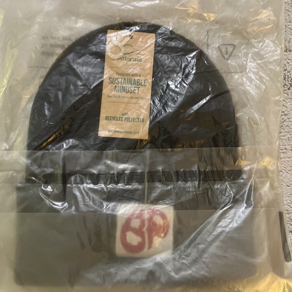Bean's Palette Signature BP Logo Beanie Hat NWT